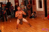 Dancer performs during the grand opening of Loading Zone